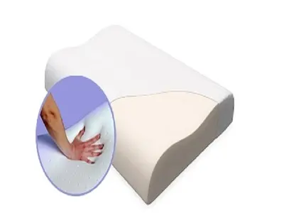 Pernă ortopedică Memory Foam pentru gât și cap