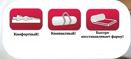 Компактные рулонные матрасы и тонкие топперы SALTECO для выравнивания спального места