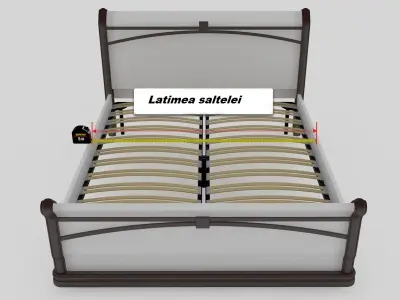 Cum se măsoară corect cadrul interior al patului pentru saltea