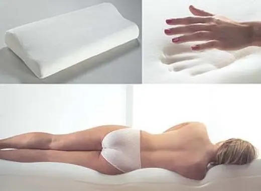 Анатомический матрас из инновационной пены Memory Foam с эффектом памяти
