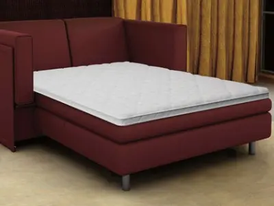 Saltea rulou topper pentru canapea extensibilă